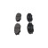 Juego de pastillas de freno KBP-9135 Kavo parts, Miniatura 5