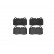 Juego de pastillas de freno P 06 018 Brembo