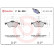 Juego de pastillas de freno P 06 030 Brembo, Miniatura 2