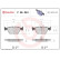 Juego de pastillas de freno P 06 043 Brembo, Miniatura 2