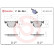 Juego de pastillas de freno P 06 044 Brembo, Miniatura 2