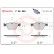 Juego de pastillas de freno P 06 060 Brembo, Miniatura 2