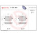 Juego de pastillas de freno P 06 061 Brembo, Miniatura 2