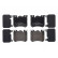 Juego de pastillas de freno P 06 077 Brembo