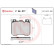 Juego de pastillas de freno P 06 077 Brembo, Miniatura 2