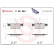 Juego de pastillas de freno P 06 094 Brembo, Miniatura 2