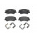 Juego de pastillas de freno P 18 025 Brembo