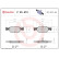Juego de pastillas de freno P 23 073 Brembo, Miniatura 2