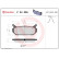 Juego de pastillas de freno P 24 036 Brembo, Miniatura 2