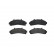 Juego de pastillas de freno P 24 041 Brembo