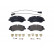 Juego de pastillas de freno P 24 152 Brembo