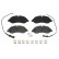 Juego de pastillas de freno P 24 171 Brembo
