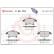 Juego de pastillas de freno P 24 173 Brembo, Miniatura 2