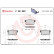 Juego de pastillas de freno P 28 022 Brembo, Miniatura 2