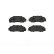 Juego de pastillas de freno P 28 026 Brembo, Miniatura 3
