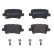 Juego de pastillas de freno P 28 038 Brembo, Miniatura 3