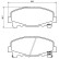 Juego de pastillas de freno P 28 043 Brembo, Miniatura 2