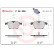 Juego de pastillas de freno P 36 028 Brembo, Miniatura 2