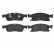 Juego de pastillas de freno P 37 017 Brembo