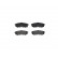 Juego de pastillas de freno P 49 042 Brembo