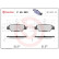 Juego de pastillas de freno P 49 053 Brembo, Miniatura 2