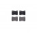 Juego de pastillas de freno P 50 014 Brembo