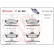 Juego de pastillas de freno P 50 039 Brembo, Miniatura 3