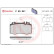 Juego de pastillas de freno P 50 041 Brembo, Miniatura 2
