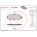 Juego de pastillas de freno P 50 085 Brembo, Miniatura 2