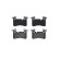 Juego de pastillas de freno P 50 110 Brembo, Miniatura 3