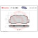 Juego de pastillas de freno P 54 002 Brembo, Miniatura 2