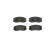 Juego de pastillas de freno P 54 015 Brembo