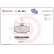 Juego de pastillas de freno P 56 024 Brembo, Miniatura 2