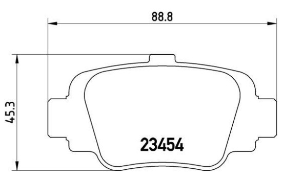 Juego de pastillas de freno P 56 032 Brembo, Imagen 2