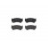 Juego de pastillas de freno P 56 033 Brembo