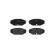 Juego de pastillas de freno P 56 045 Brembo