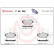 Juego de pastillas de freno P 56 098 Brembo, Miniatura 2