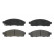 Juego de pastillas de freno P 56 102 Brembo