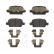 Juego de pastillas de freno P 59 037 Brembo