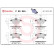 Juego de pastillas de freno P 59 045 Brembo, Miniatura 2