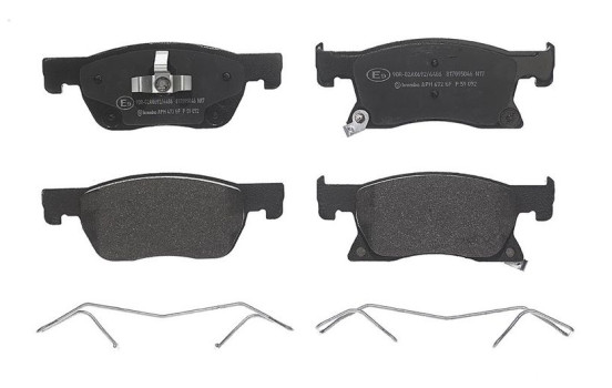 Juego de pastillas de freno P 59 092 Brembo, Imagen 3