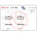 Juego de pastillas de freno P 61 035 Brembo, Miniatura 2
