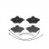 Juego de pastillas de freno P 61 053 Brembo