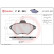 Juego de pastillas de freno P 61 053 Brembo, Miniatura 2