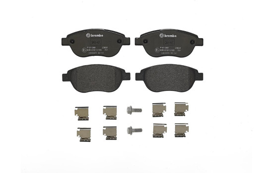 Juego de pastillas de freno P 61 068 Brembo