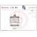 Juego de pastillas de freno P 61 073 Brembo, Miniatura 2