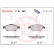 Juego de pastillas de freno P 61 083 Brembo, Miniatura 2