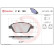 Juego de pastillas de freno P 61 103 Brembo, Miniatura 2
