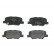 Juego de pastillas de freno P 61 111 Brembo