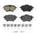 Juego de pastillas de freno P 61 122 Brembo
